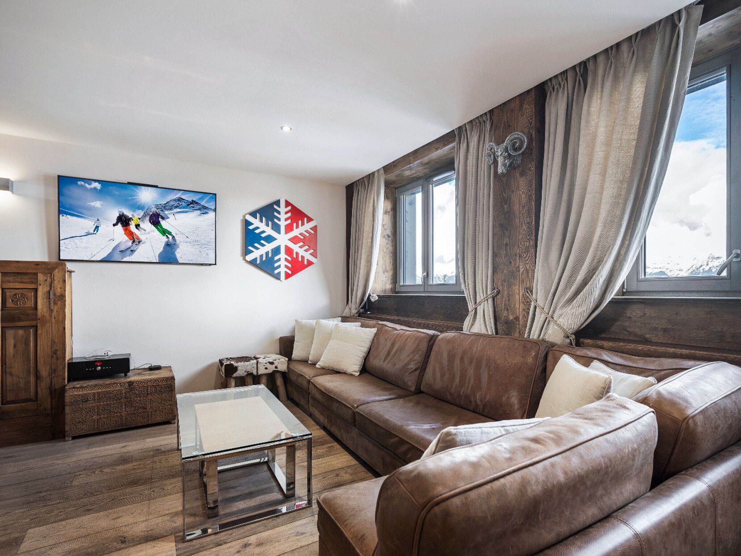 Cozy Apartment In Courchevel, Ski-in/ski-out For 8 Guests - Courchevel