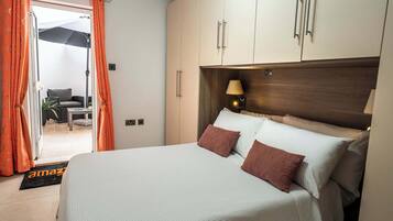 2 bedrooms, iron/ironing board, travel crib, WiFi