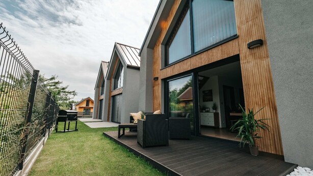 Terrace/patio - Holiday Home Near the Sea, air Conditioning (Ustronie Morskie)