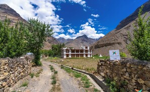 Entrada de l'allotjament