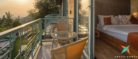 Habitación superior, balcón, vista al valle | Balcón