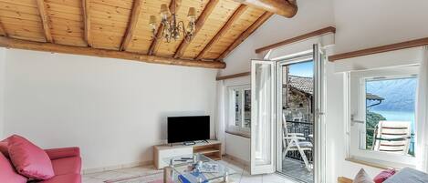 Standard-Chalet, Mehrere Schlafzimmer (Rustico la Staleta) | Wohnbereich