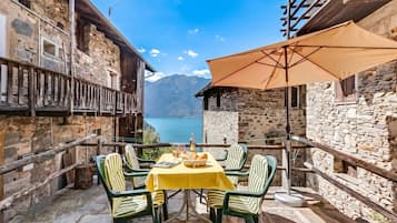 Standard Chalet, 1 Bedroom, Balcony (Rustico la Staleta with Balcony &) | Outdoor dining