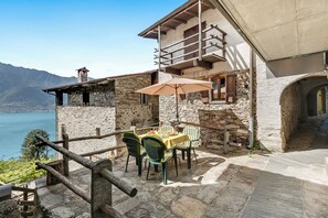 Standard Chalet, Multiple Bedrooms (Rustico la Staleta) | Outdoor dining - Rustico la Staleta (Gambarogno)