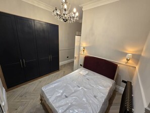 1 bedroom, iron/ironing board, travel crib, free WiFi