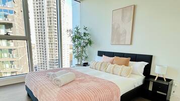 2 bedrooms, iron/ironing board, free WiFi, bed sheets