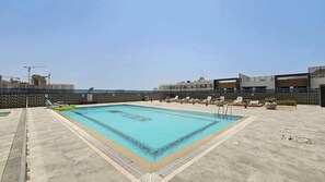 Pool - Free housekeeping visits during your stay - StayShort - JVC Apartments Sleeps 2 in a Great Location! (JVC)