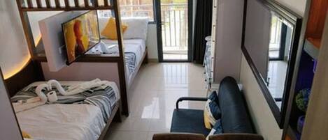 3 chambres, Wi-Fi, literie fournie