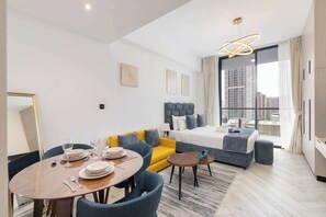 Interior - StayShort - JVC Studio for 2 people with Swimming Pool! (Jumeirah Village Circle)