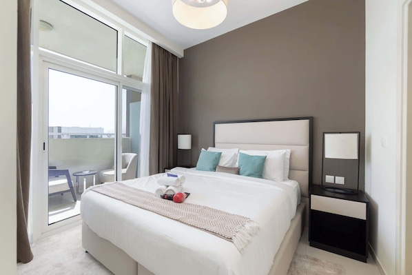 1 bedroom, desk, iron/ironing board, WiFi