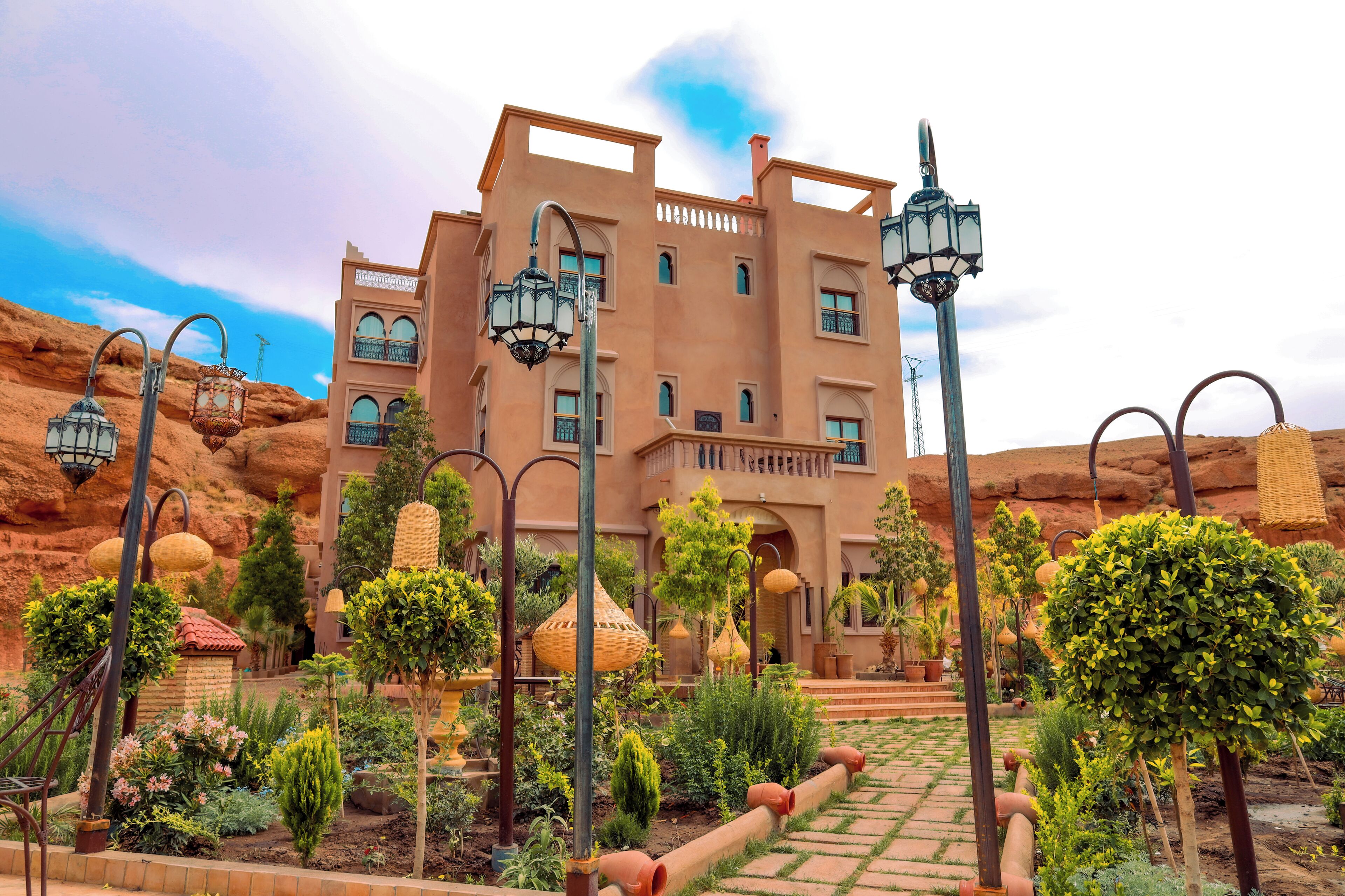 Fachada da propriedade