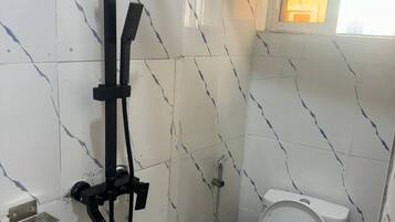 Towels, soap, toilet paper