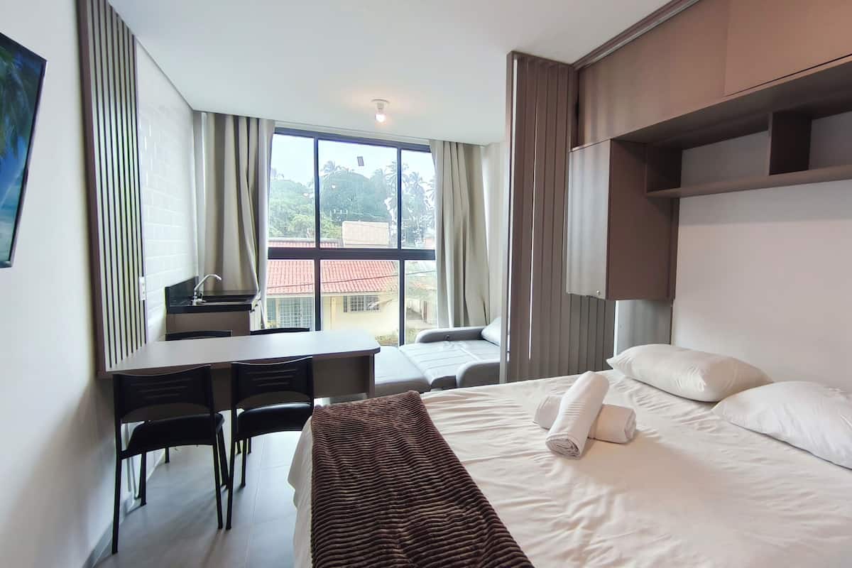 Studio | Uitzicht vanuit de kamer