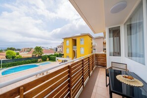 Premium Apartment, Balcony, City View | Terrace/patio