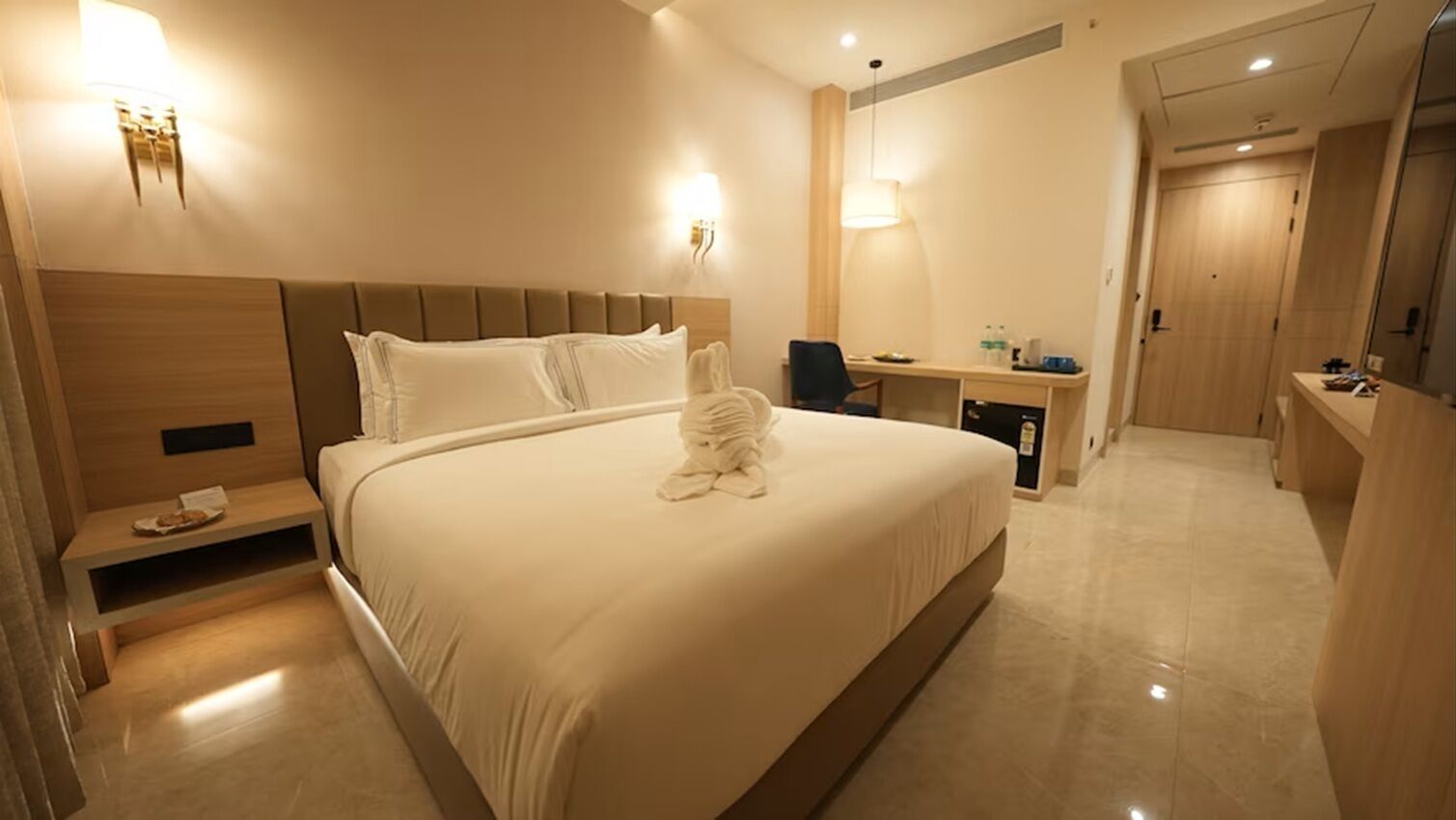 Sistema de insonorización, wifi gratis y ropa de cama 