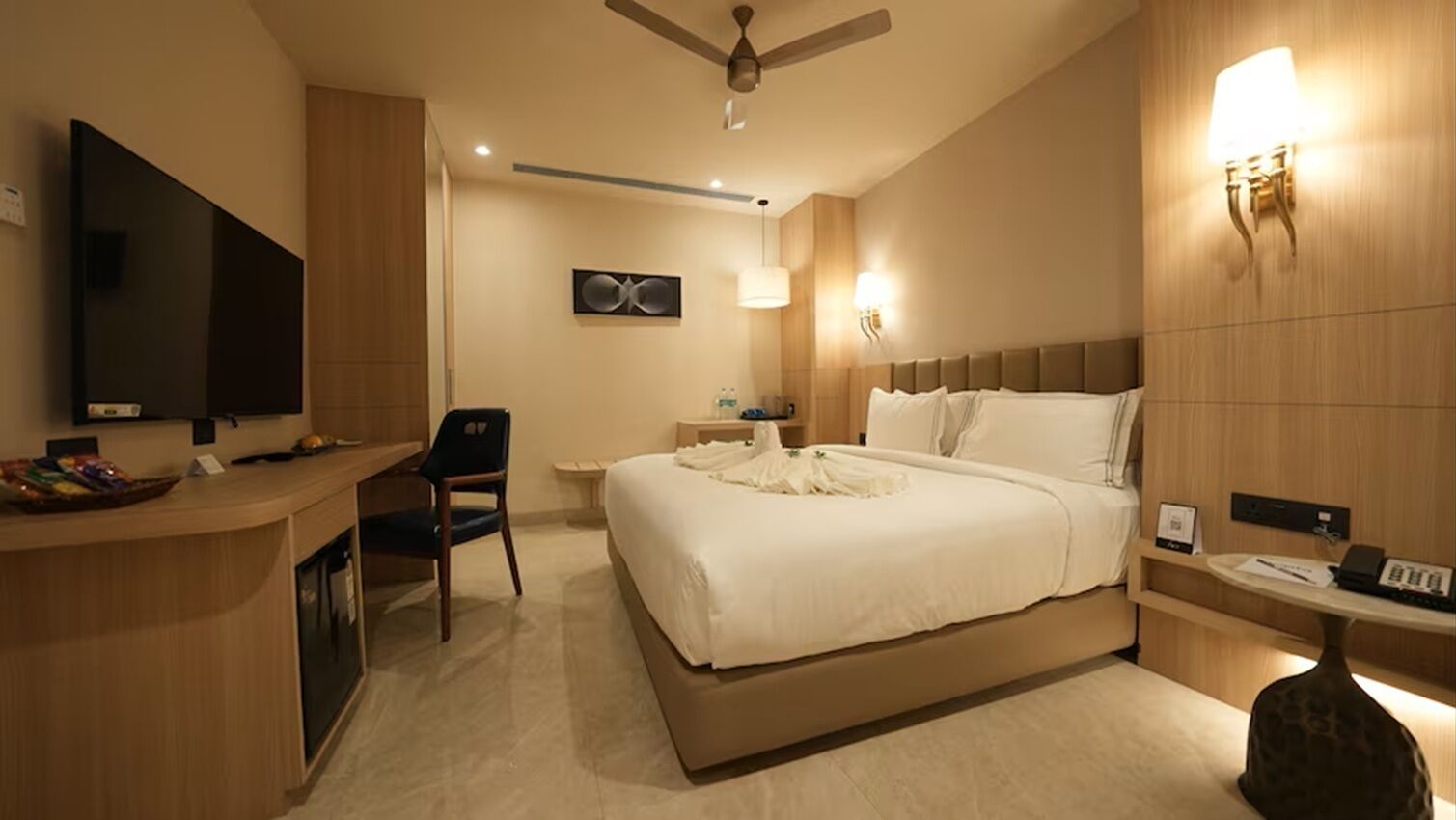 Sistema de insonorización, wifi gratis y ropa de cama 