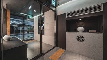 Framhlið gististaðar