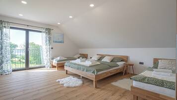 Family Villa, Multiple Bedrooms, Mountainside (Wellness Vila Vinita) | 3 bedrooms, iron/ironing board, free WiFi, bed sheets