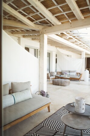 Chambre Double Deluxe, patio, vue baie | Terrasse/Patio