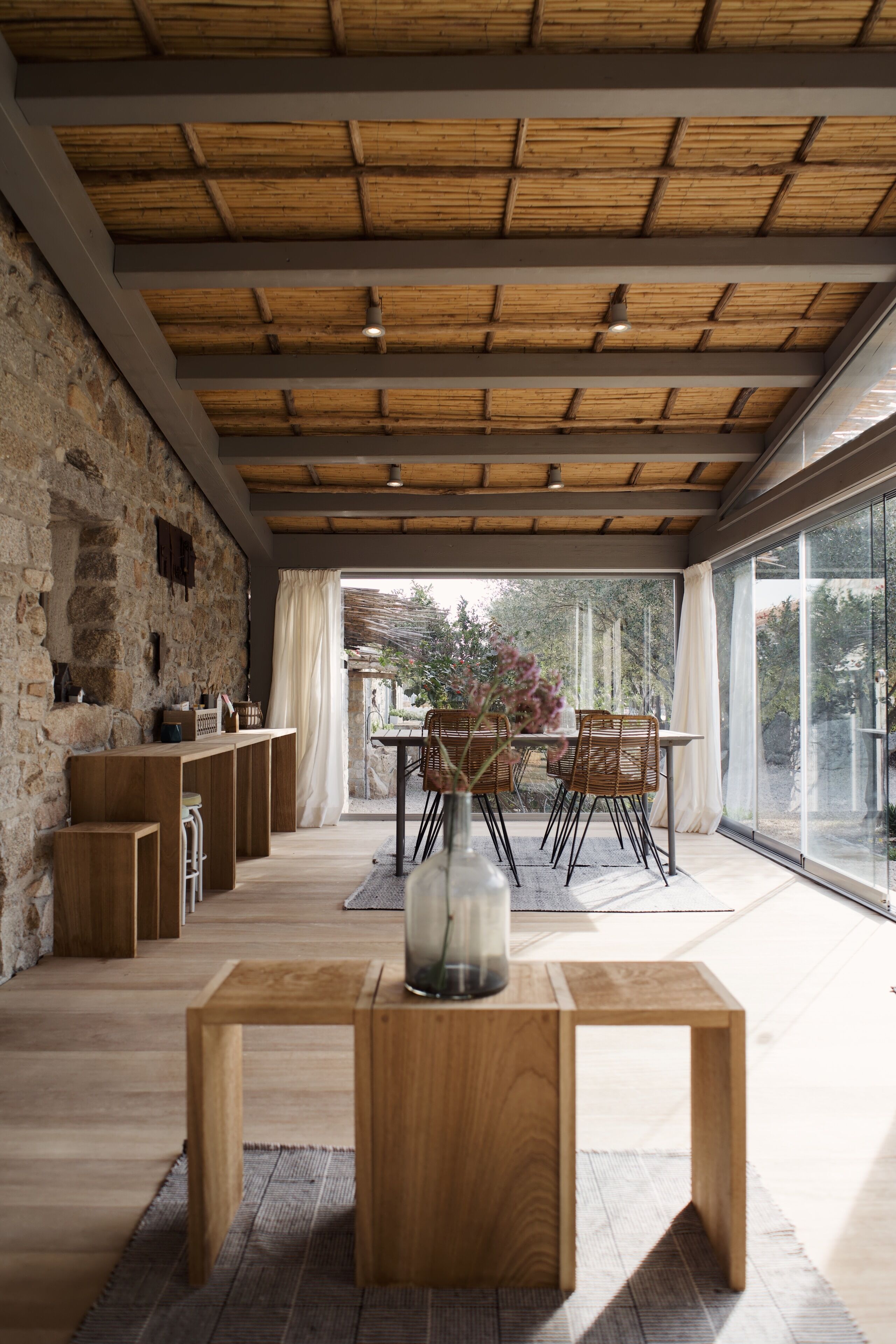 Deluxe House, Patio, Garden View | Living area | 40-inch flat-screen TV with digital channels