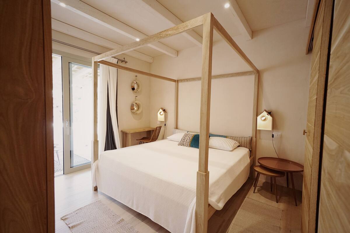 Blackout curtains, iron/ironing board, free WiFi, bed sheets