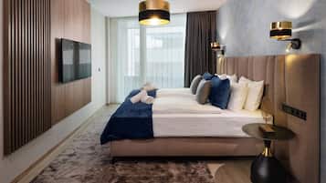 Superior Double Room | Egyptian cotton sheets, premium bedding, memory foam beds, in-room safe