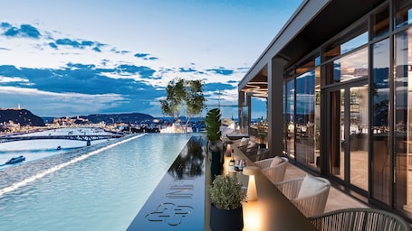 Seasonal outdoor pool