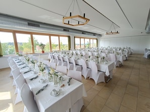 Indoor wedding