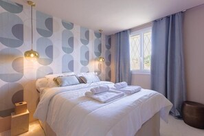 1 Schlafzimmer, Bügeleisen/Bügelbrett, Internetzugang, Bettwäsche