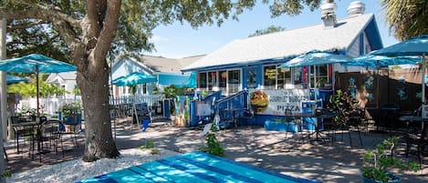 Udendørs spisemuligheder