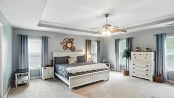 House, 4 Bedrooms | 4 bilik tidur, ruang kerja komputer riba, seterika/papan seterika