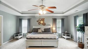 House, 4 Bedrooms | 4 bedrooms, laptop workspace, iron/ironing board, cots/infant beds