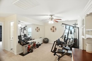 House, 4 Bedrooms | Fitness facility - Lowcountry Luxury Near Palmetto Bluff 4 Bedroom Home (Bluffton)