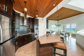Villa, 4 Bedrooms | Private kitchen | Fridge, oven, coffee/tea maker, toaster