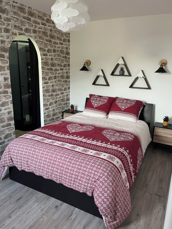 2 chambres, Wi-Fi, draps fournis