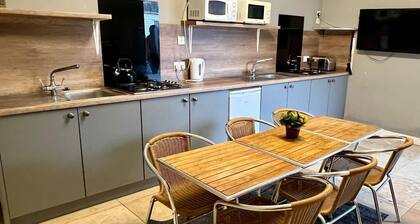 Private Heated Bedroom in Torrent Walk Bunkhouse in Heart of Snowdonia. Sleeps 6