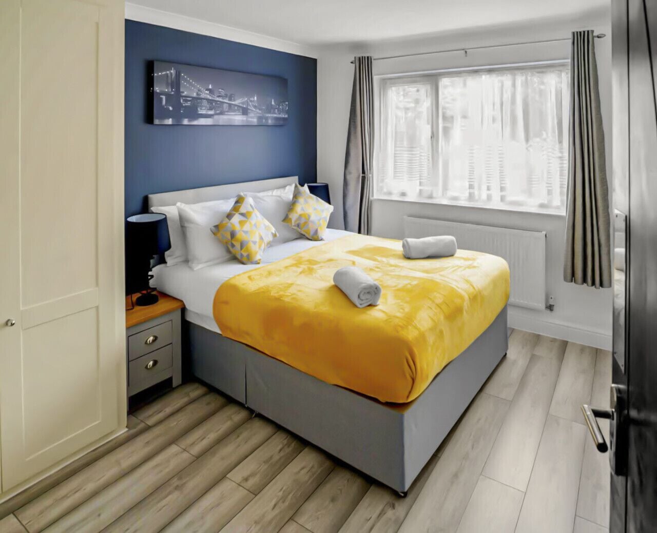 2 chambres, bureau, Wi-Fi gratuit, draps fournis