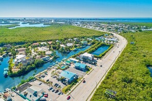 Aerial view - Tropical Two Queen Bed Room at Fort Myers Beach (Fort Myers Beach)
