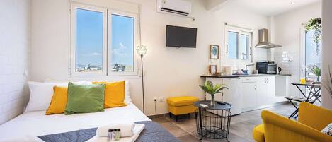 1 soveværelse, strygejern/strygebræt, Wi-Fi, sengetøj