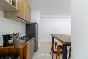 Apartamento básico | Cozinha privada