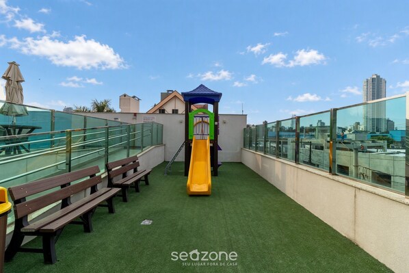 Children’s area - Apt w/ Swimming Pool Well Located Blumenau Neb0103 (Blumenau)