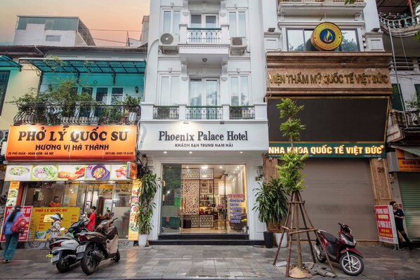 Façade de l’hébergement