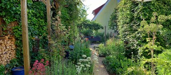 Holiday Home/Caravan 'Natur Pur No7' with Private Terrace and Countryside Views