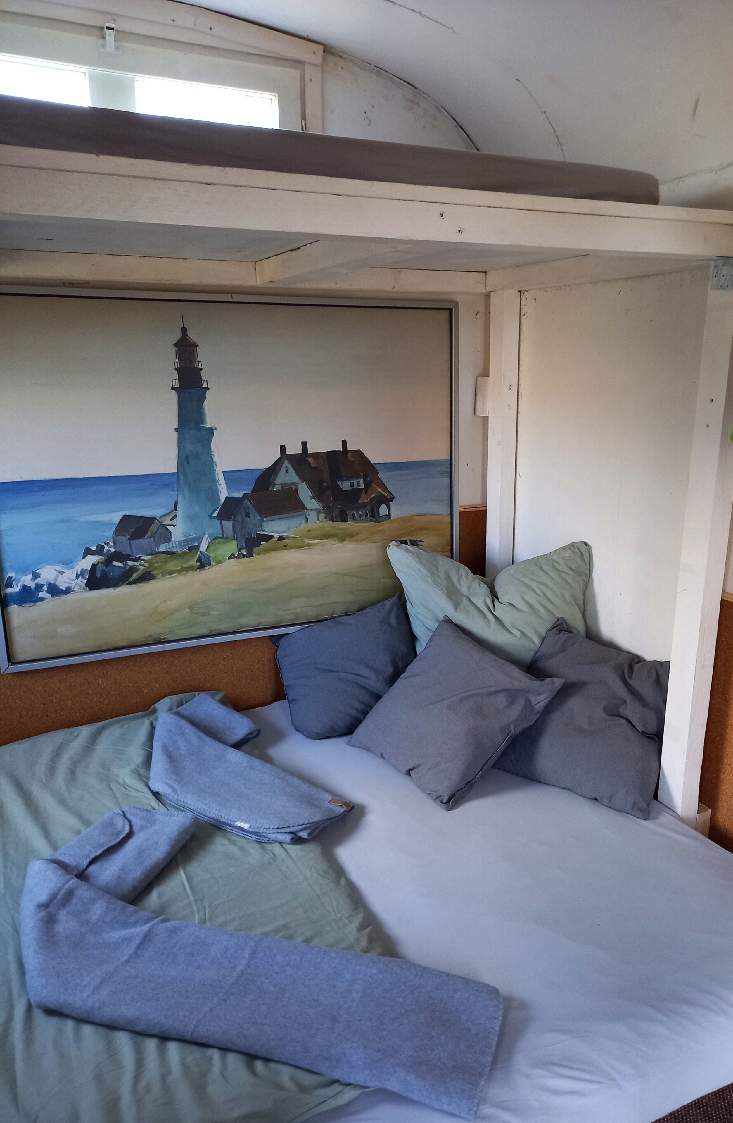 1 habitación y ropa de cama 