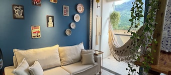 Flat with views of Rio Doce and Pico da Ibituruna, we accept pets.