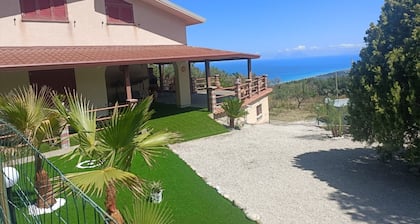 Villa 'Panorama Scurzi' with Sea View, Wi-Fi, and Air Conditioning