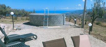 Villa „Panorama Scurzi“ mit Meerblick, WLAN und Klimaanlage