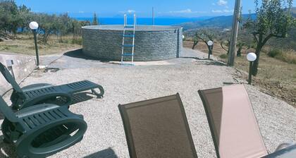 Villa 'Panorama Scurzi' with Sea View, Wi-Fi, and Air Conditioning