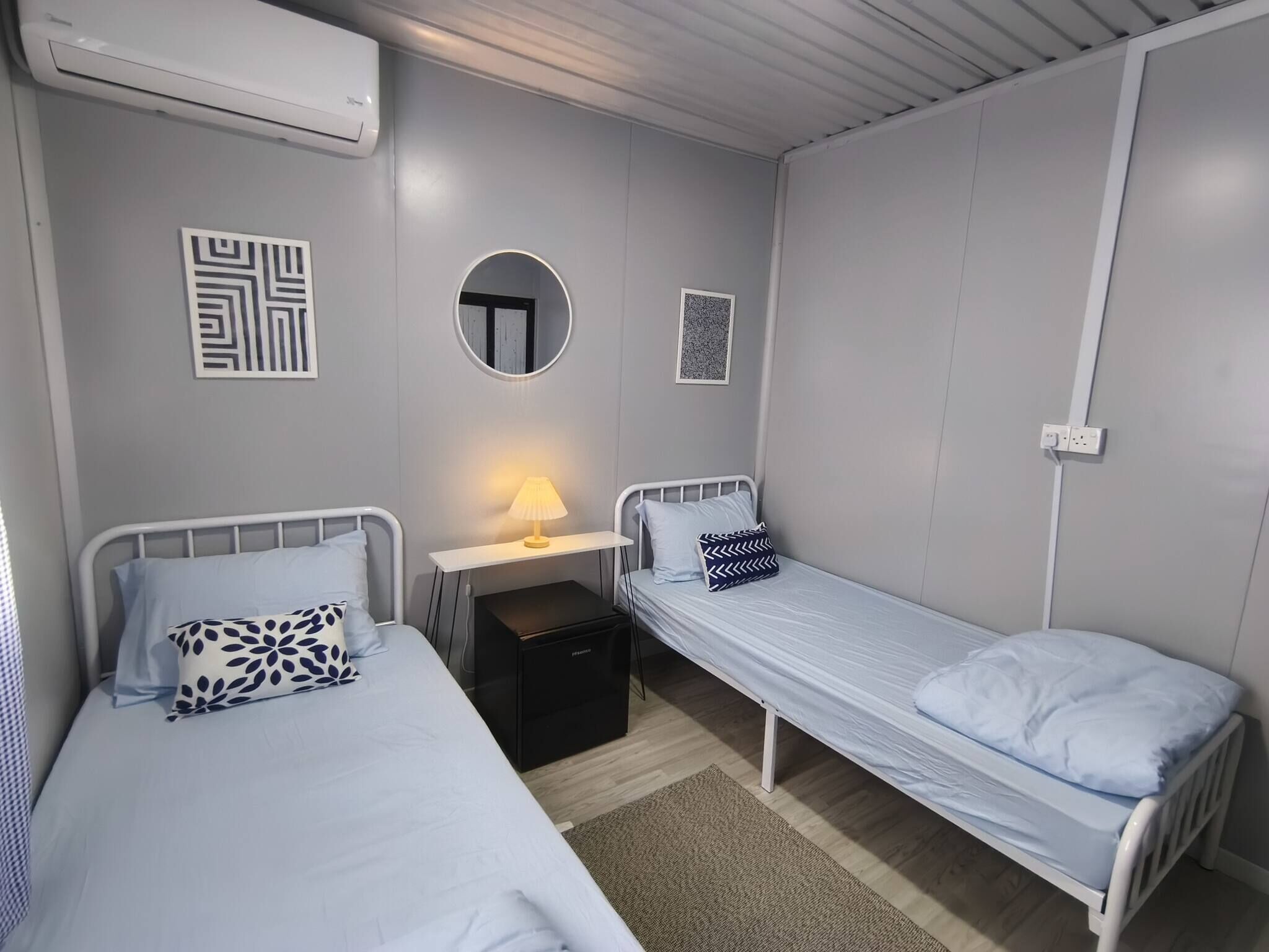 Ferienhütte, 1 Schlafzimmer, Balkon | 1 Schlafzimmer