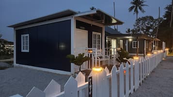 Ferienhütte, 1 Schlafzimmer, Balkon | Fassade der Unterkunft